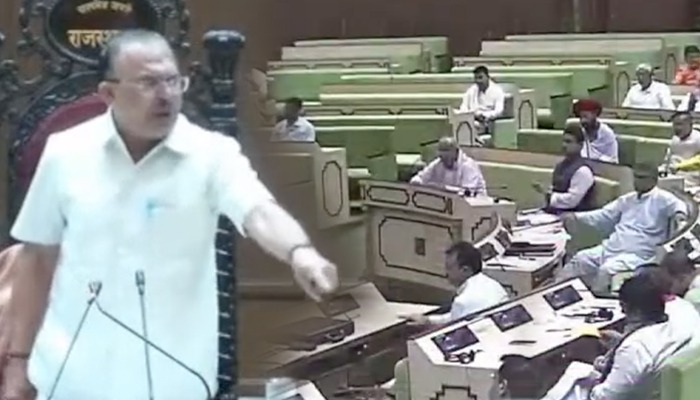 सदन में बदतमीजी कर रहे थे कांग्रेसी भड़के स्पीकर ने सही से उधेड़ दिया | Diya Kumari |