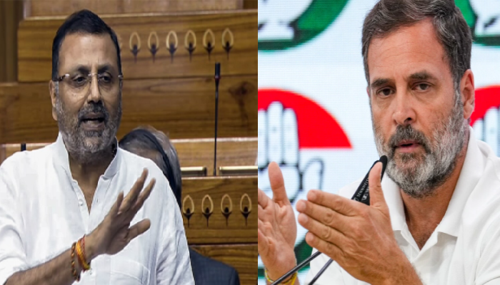 'कांग्रेस का हाथ पाकिस्तानी वोट बैंक के साथ', जयशंकर पर टिप्पणी को लेकर राहुल गांधी पर भड़के निशिकांत दुबे, याद दिलाया 1991 का समझौता