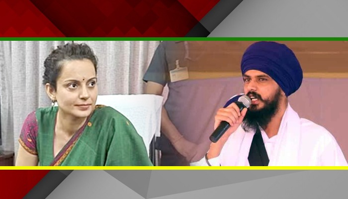 Kangana के थप्पड़ कांड पर खालिस्तानी सर्मथक Amritpal  ने ये क्या कह दिया