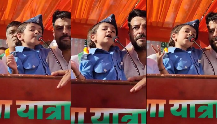 'विंग कमांडर व्योमिका सिंह' बनी 5 साल की बच्ची ने शिव तांडव स्तुति कर जीता सबका दिल, सोशल मीडिया पर वीडियो वायरल