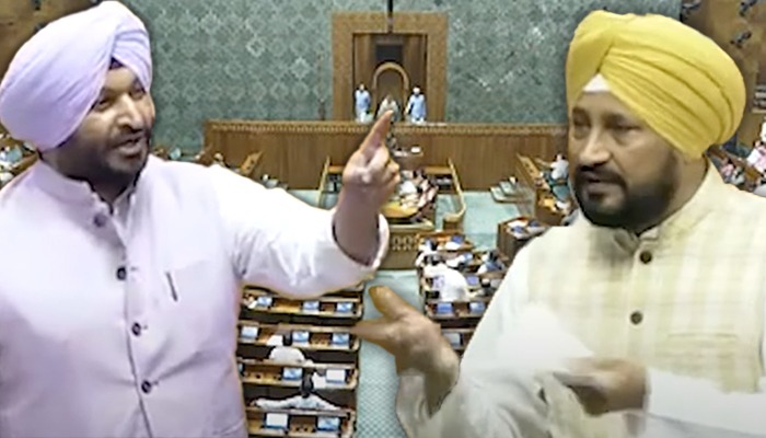 कांग्रेसी Channi को पीटने चल दिए Modi के सांसद Ravneet Bittu, मच गया हंगामा