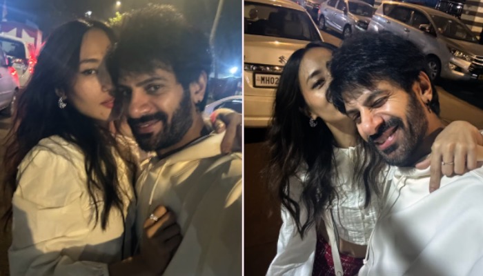 Valentine's Day पर करणवीर मेहरा और चमदारंग की रोमांटिक लॉन्ग ड्राइव, प्यार में खोया कपल