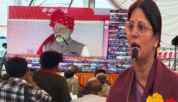 पीएम मोदी ने किया करछना रेलवे स्टेशन का वर्चुअल लोकार्पण, भारत माता की जय से गूंजा स्टेशन, अनुप्रिया पटेल ने कहा ‘रेलवे की विकसित और बदली हुई तस्‍वीर…’