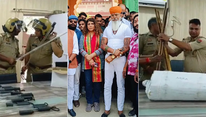 आगरा पुलिस ने क्यों मंगाए 1000 नए डंडे, क्या है लोहे की जालियों से लैस गाड़ियां मंगाने की वजह?