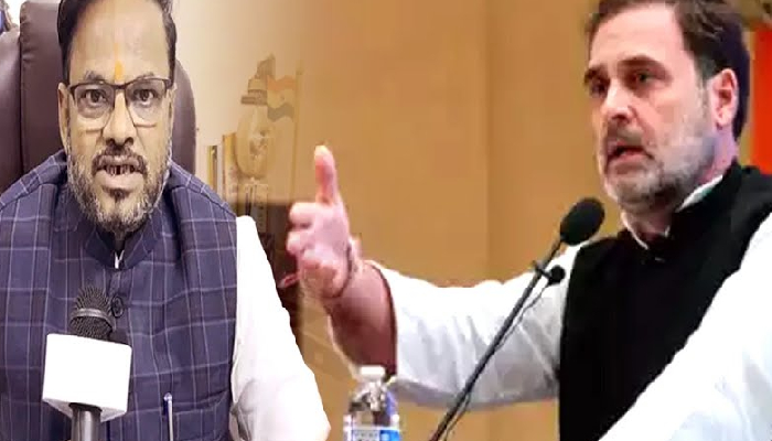 Rahul Gandhi की आरक्षण पर टिप्पणी से भड़के बीजेपी सांसद Anil Bode, बोले- दाग़ देनी चाहिए राहुल की ज़ुबान