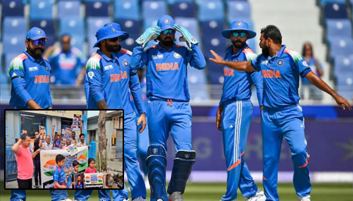Champion Trophy Final : टीम इंडिया की जीत के लिए प्रशंसकों ने की शिव मंदिर में विशेष आरती
