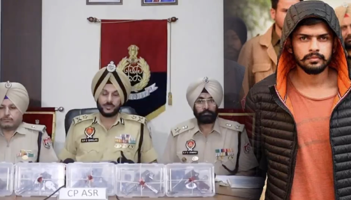 अमृतसर: बड़ी घटना को अंजाम देने के फिराक में थे लॉरेंस बिश्नोई गैंग के गुर्गे, पुलिस ने 4 को दबोचा, 5 पिस्तौल भी बरामद