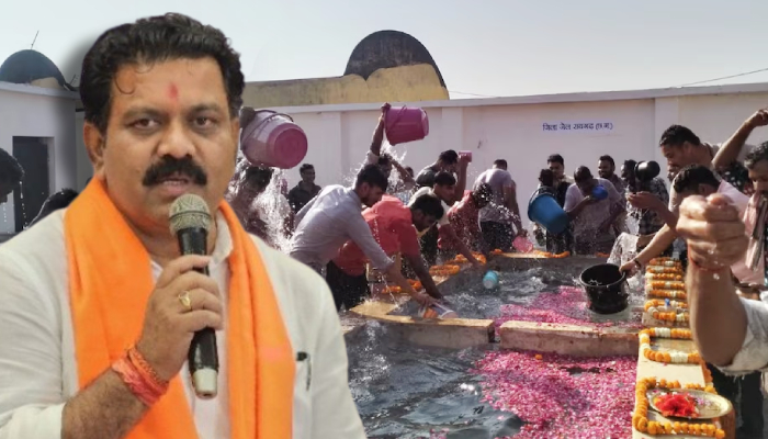 Chhattisgarh डिप्टी CM विजय शर्मा की विशेष पहल, जेलों में कैदियों को कराया गया गंगा जल से स्नान