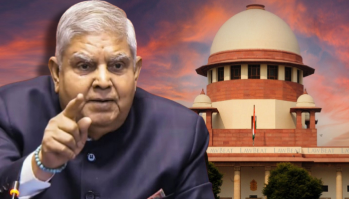 'राष्ट्रपति को निर्देश देना असंवैधानिक', उपराष्ट्रपति धनखड़ ने न्यायपालिका की भूमिका पर उठाए गंभीर सवाल