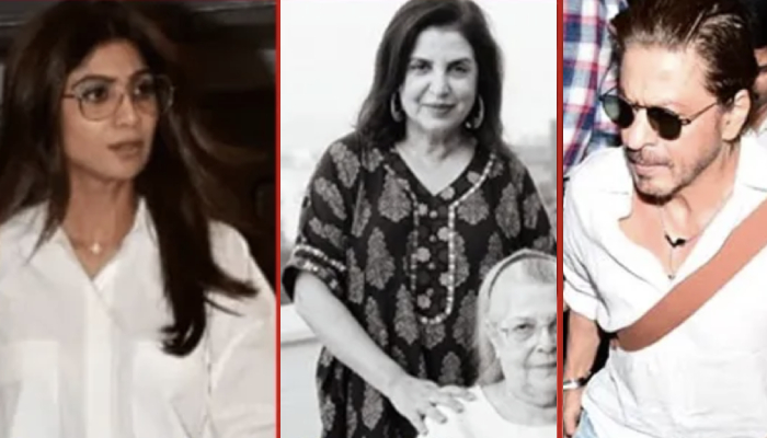 Farah Khan की मां के Funeral में Shahrukh से लेकर पहुँचे ये बड़े - बड़े Stars