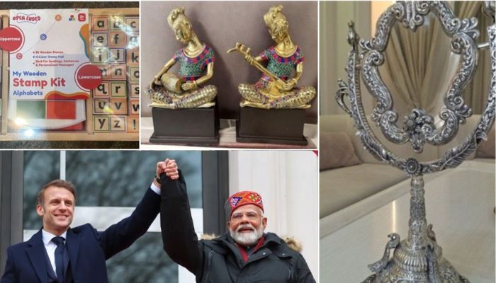 पीएम मोदी ने फ्रांस की फर्स्ट लेडी को दिया खास गिफ्ट, जानिए उपहारों की खासियत