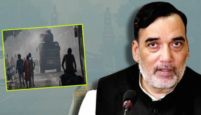 दिल्ली में पॉल्यूशन को लेकर तैयारी शुरू ,ड्रोन से निगरानी, धूल विरोधी अभियान: Gopal Rai