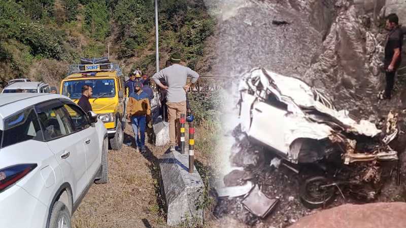 Uttarakhand Accident: एक दिन में हुए दो बड़े हादसे, कालसी-चकराता मार्ग पर गहरी खाई में गिरी कार, तीन की मौत