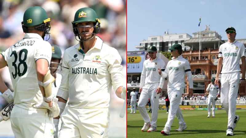 AUS vs SA, WTC Final: ऑस्ट्रेलिया 207 पर ऑल आउट, साउथ अफ्रीका को जीत के लिए मिला 282 रनों का लक्ष्य