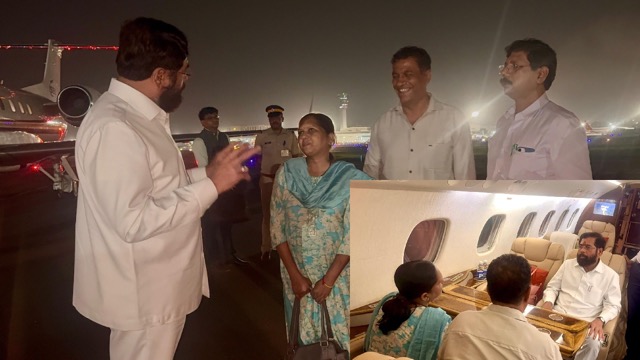 ड्यूटी खत्म होने पर पायलट ने फ्लाइट उड़ाने से किया इनकार, फिर एयरपोर्ट पर फंसे एकनाथ शिंदे ने दिखाया 'कॉमन मैन अवतार'