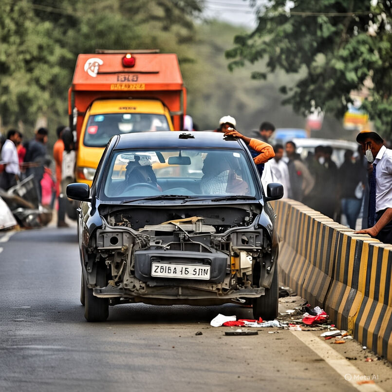 मध्य प्रदेश में भीषण सड़क हादसा, एक्सयूवी में सवार 2 बच्चों समेत 4 की मौत, 5 घायल