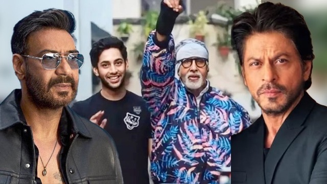 शाहरुख-अजय देवगन से भिडे़गा अमिताभ बच्चन का नाती अगस्त्य नंदा, बॉक्स ऑफ़िस पर होगा महायुद्ध!