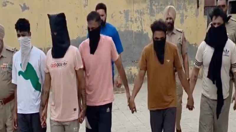 मोगा पुलिस ने अवैध हथियार गिरोह का किया भंडाफोड़, पकड़े गए 5 बदमाश