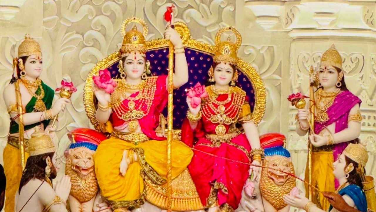 राम मंदिर में हुई राम दरबार की प्राण प्रतिष्ठा, मुख्य यजमान बने सीएम योगी, वैदिक मंत्रोच्चार से गूंजी अयोध्या