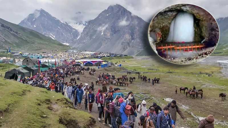 अमरनाथ यात्रा: श्रद्धालुओं में दिखा यात्रा को लेकर उत्साह, 4 दिन में दर्शनार्थियों की संख्या 70 हजार के पार