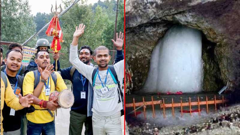 बाबा बर्फानी के दर्शन के लिए उमड़ा आस्था का सैलाब, अब तक 90 हजार से अधिक लोगों ने किए दर्शन