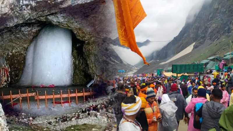 अमरनाथ यात्रा : 3.77 लाख से अधिक श्रद्धालुओं ने किए बाबा बर्फानी के दर्शन, 1,635 का जत्था घाटी रवाना