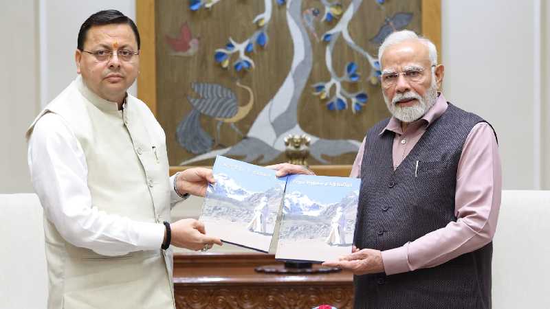 CM धामी ने PM नरेंद्र मोदी से दिल्ली में की मुलाकात, उत्तराखण्ड के विकास पर हुई चर्चा