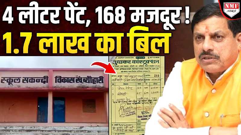 सरकारी सिस्टम में ऐसी लूट नहीं देखी होगी, भ्रष्टाचार के रंग से रंगी School की दीवार !