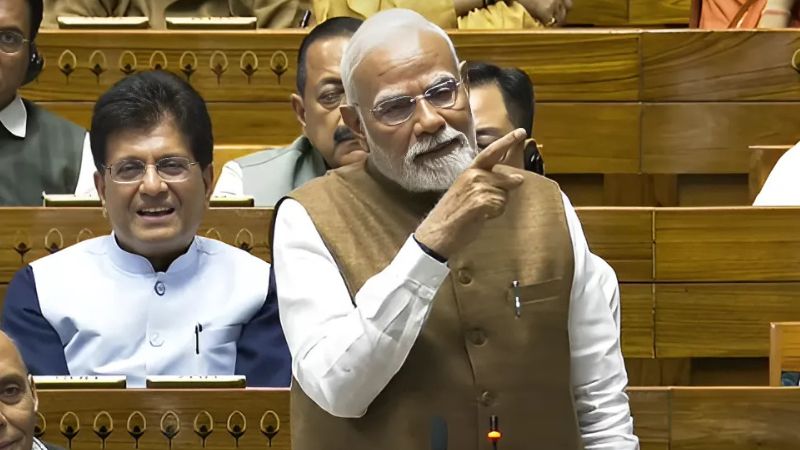 'मां भारती पर हमला हुआ तो प्रचंड प्रहार करना होगा'... संसद सत्र के दौरान पीएम मोदी ने पाकिस्तान को फिर से चेताया, कहा - न्यूक्लियर ब्लैकमेलिंग नहीं चलेगी