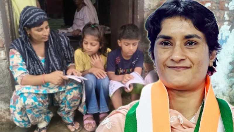 हरियाणा: कांग्रेस विधायक विनेश फोगाट के विधानसभा क्षेत्र में बारिश के कारण जगह जगह भरा पानी, छूट रहा बच्चों का स्कूल