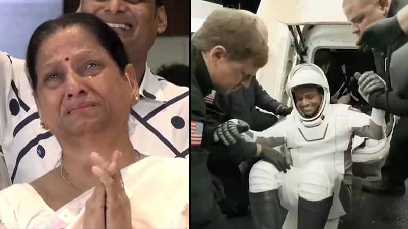 AXIOM-4 मिशन से लौटे शुभांशु शुक्ला, भावुक हुए माता-पिता बोले- बच्चे को देखकर ख़ुशी हो रही है