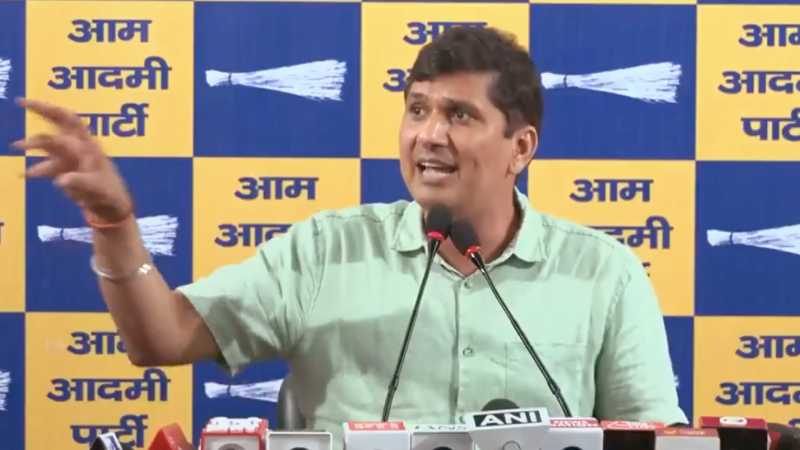 सौरभ भारद्वाज का भाजपा पर जुबानी हमला, कहा - 'सरकार में यूपी-बिहार की महिलाओं की हो रही है अनदेखी'