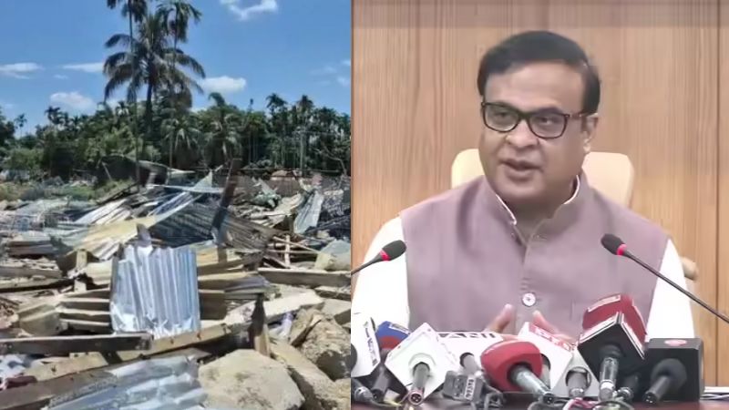 अतिक्रमणकारियों को CM हिमंत की सख्त चेतावनी, कहा-  'मियां लैंड' की मांग कर रहे घुसपैठियों का सपना जरूर पूरा होगा लेकिन...