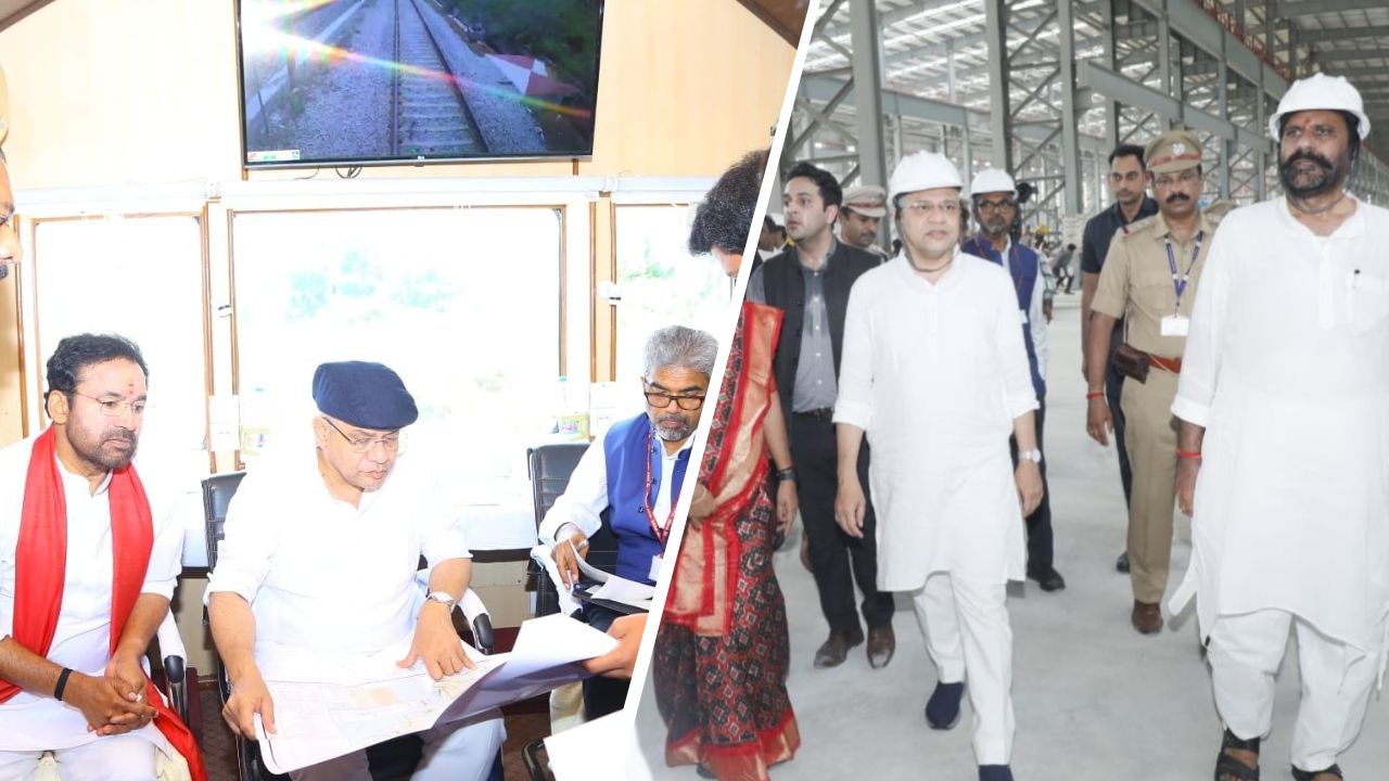 रेल मंत्री अश्विनी वैष्णव ने किया काजीपेट रेलवे मैन्युफैक्चरिंग यूनिट का निरीक्षण, काचीगुडा, हैदराबाद से भगत की कोठी, जोधपुर के लिए नई ट्रेन को भी दिखाई हरी झंडी