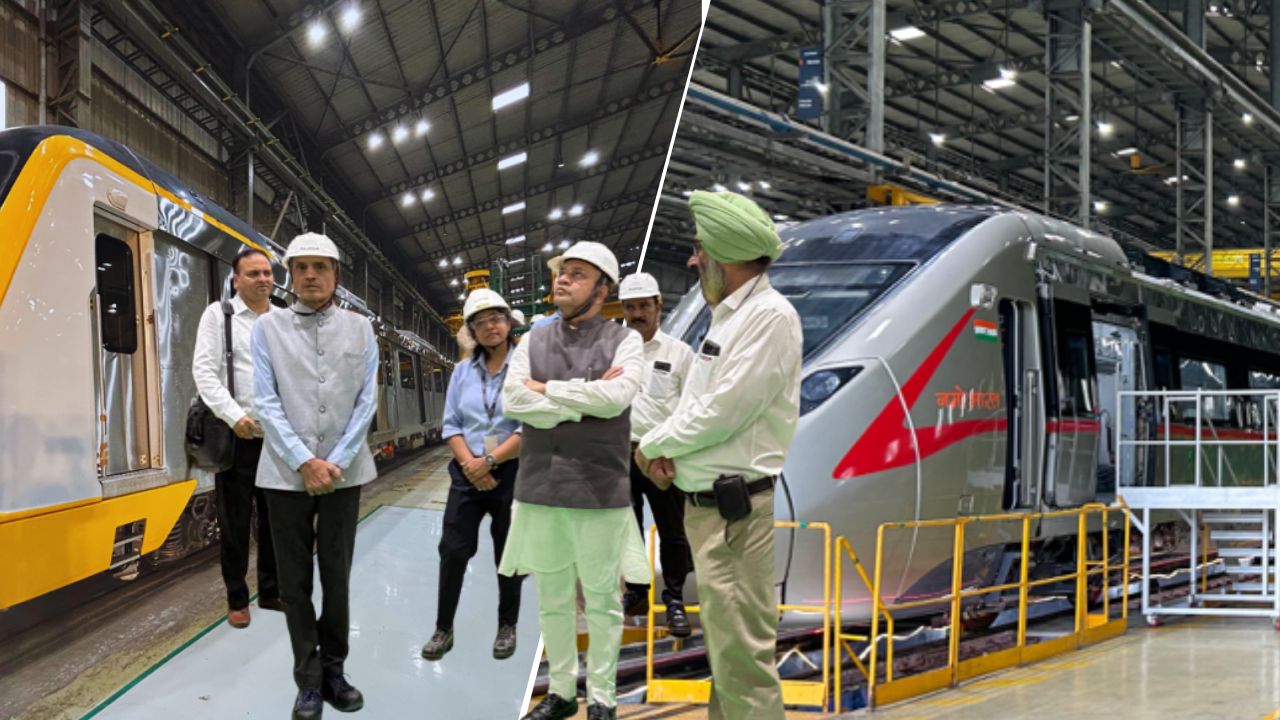 रेल मंत्री अश्विनी वैष्णव ने किया अल्स्टॉम के सवली संयंत्र का दौरा, कहा- रेल उपकरणों का टॉप निर्यातक बन रहा भारत, हो रहा 'आत्मनिर्भर भारत' का सपना साकार
