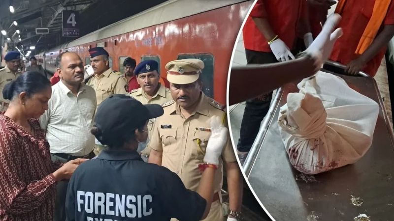 कुशीनगर एक्सप्रेस के AC कोच में मिला 5 साल के मासूम का शव...यात्रियों में मचा हड़कंप, मौसेरे भाई पर हत्या का शक