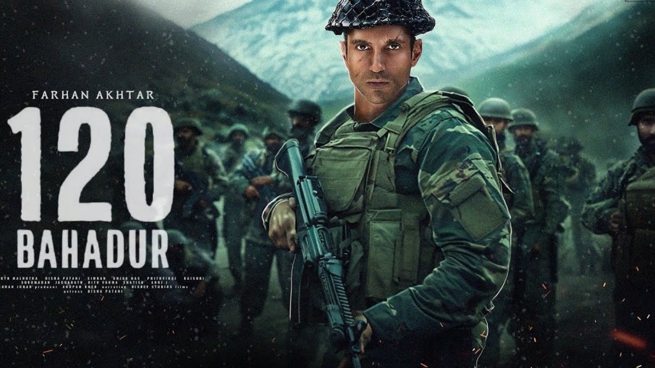 '120 बहादुर' का टीजर रिलीज, मेजर शैतान सिंह की शौर्यगाथा में फरहान अख्तर ने दिखाया दम, देशभक्ति से भर देगा हर सीन