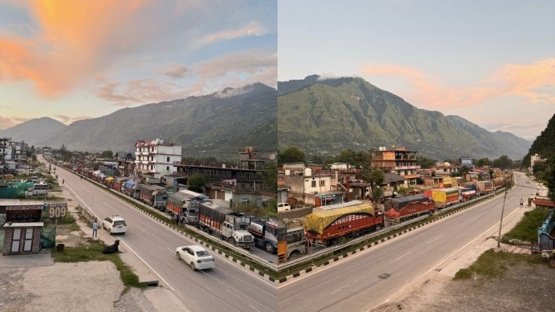 चंडीगढ़-कुल्लू के बीच थम गई रफ्तार, 50 किमी लंबा जाम में फंसे दिल्ली आ रहे सैकड़ों ट्रक, फल-सब्जी की सप्लाई में आ रही बाधा