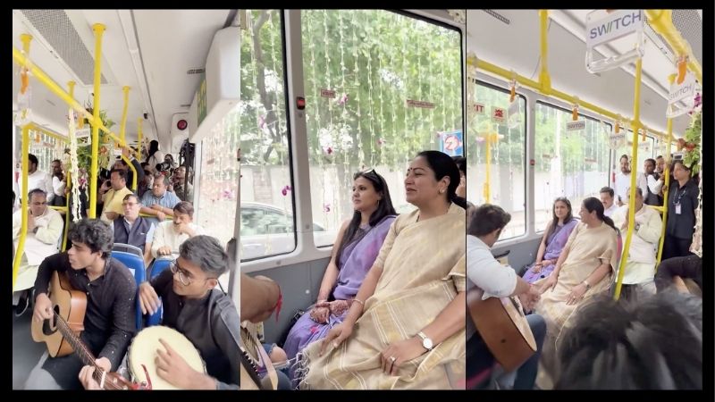 कॉलेज, दोस्ती और गिटार... देशभक्ति गीत गाते हुए दिल्ली सीएम रेखा गुप्ता ने छात्रों के साथ किया बस में सफर, Video Viral