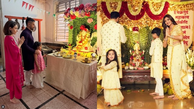 Ganesh Chaturthi 2025: बप्पा के रंग में रंगे बॉलीवुड सितारे, सोशल मीडिया पर दीं शुभकामनाएं