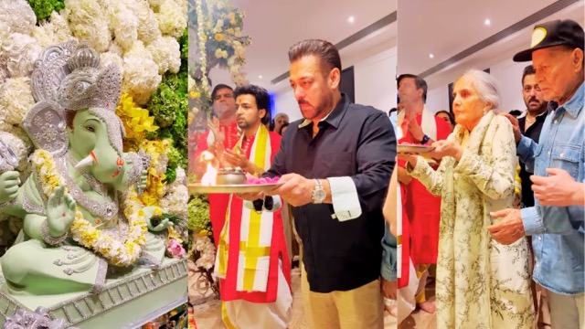 VIDEO: गणेश चतुर्थी पर सामने आया सल्लू भाई का ‘सनातनी रूप’ पूरे परिवार संग की बप्पा की आरती, फिर भी ख़ुश नहीं लोग