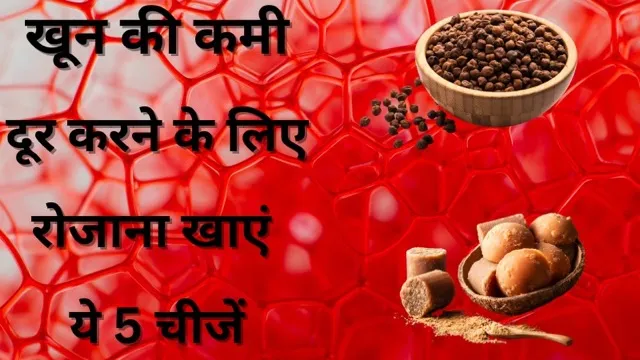 गुड़ से लेकर काले चने तक... खून की कमी दूर करने के लिए रोजाना खाएं ये 5 चीजें