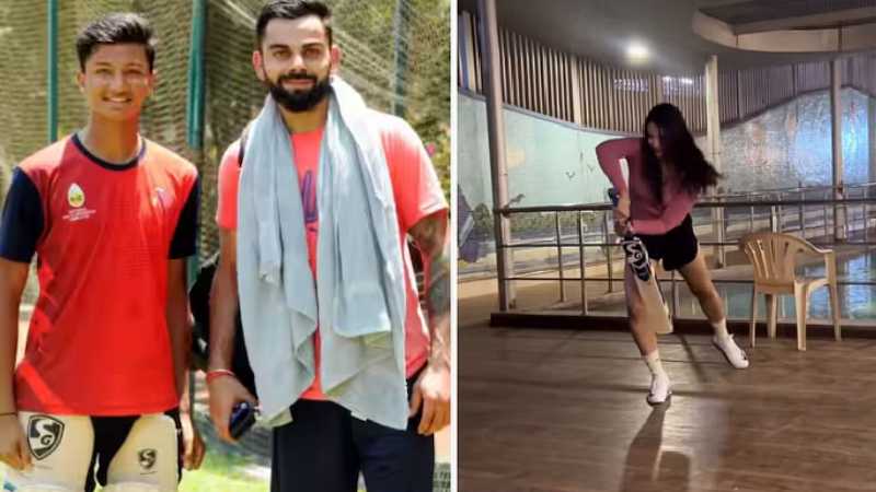 विराट से मिले टिप्स, अब भारतीय महिला टीम में जगह बनाने की तैयारी में अनाया बांगर, सोशल मीडिया पर शेयर किया वीडियो