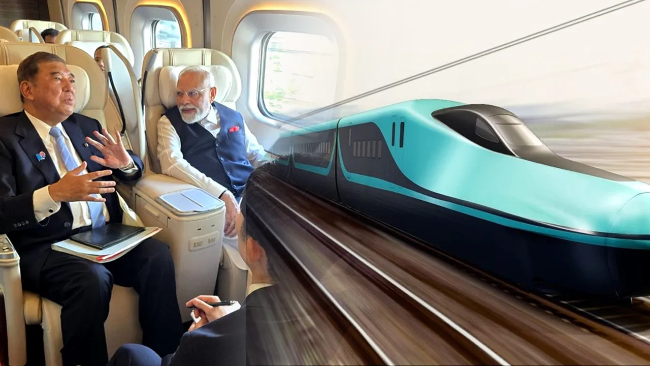 जापान की बुलेट ट्रेन में सवार हुए पीएम मोदी, अब भारत में बदलेगा ट्रेन सफर का अंदाज, जानिए E10 बुलेट ट्रेन की खासियत