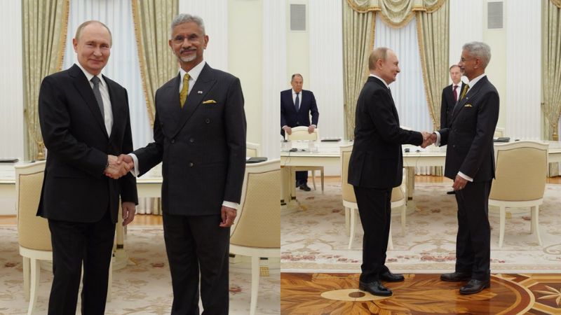 ट्रंप की 'धमकियों' को भारत ने दिखाया ठेंगा, एस जयशंकर ने पुतिन से की मुलाकात, रूस के साथ तेल-परमाणु उर्जा समेत अन्य व्यापार बढ़ाने पर सहमति