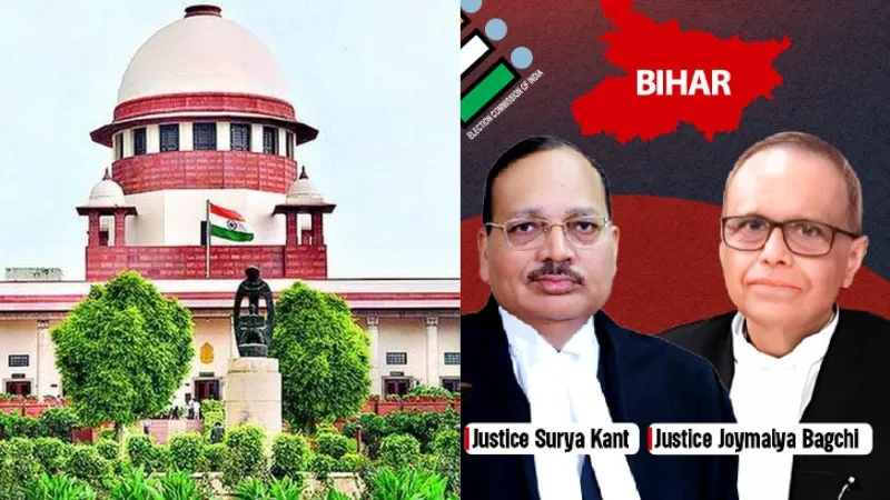 12वें दस्तावेज के रूप में शामिल होगा आधार कार्ड... SIR मामले पर सुप्रीम कोर्ट का चुनाव आयोग को सख्त आदेश, बिहार के लाखों वोटरों को मिली बड़ी राहत