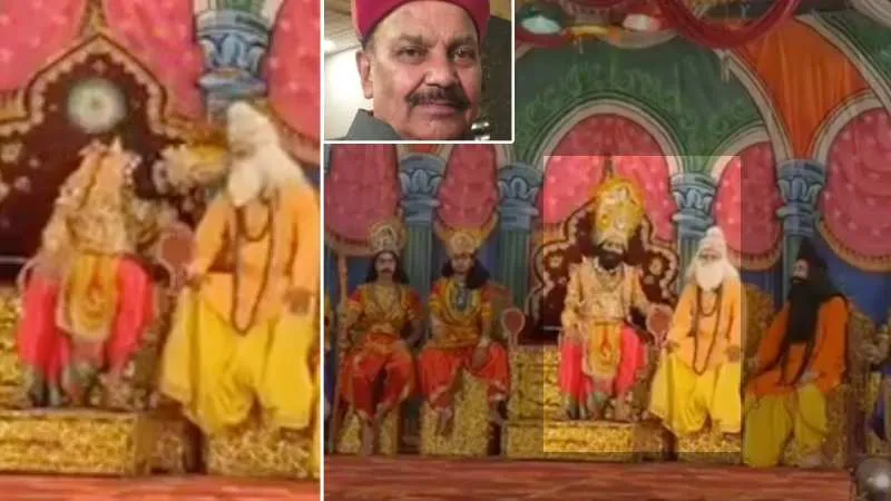 चंबा में रामलीला के मंच पर ‘दशरथ’ को आया हार्ट अटैक, कैमरे में कैद हुई LIVE मौत, वीडियो हुआ वायरल