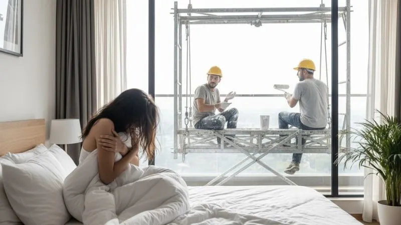 बेडरूम में बिना कपड़ों के सो रही थी महिला, खिड़की का पर्दा भी था खुला, विंडो क्लीनर की पड़ गई नजर, फिर दंपति ने कर दी ये डिमांड