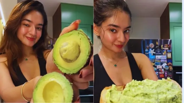 अनुष्का सेन ने एवोकाडो से बनाया हेल्दी ब्रेकफास्ट, वजन कंट्रोल करने में मददगार