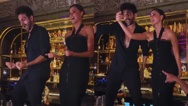 ‘जुम्मा चुम्मा दे दे’ गाने पर टेबल पर चढ़कर नाचे कार्तिक आर्यन-अनन्या पांडे, वायरल हुआ Video